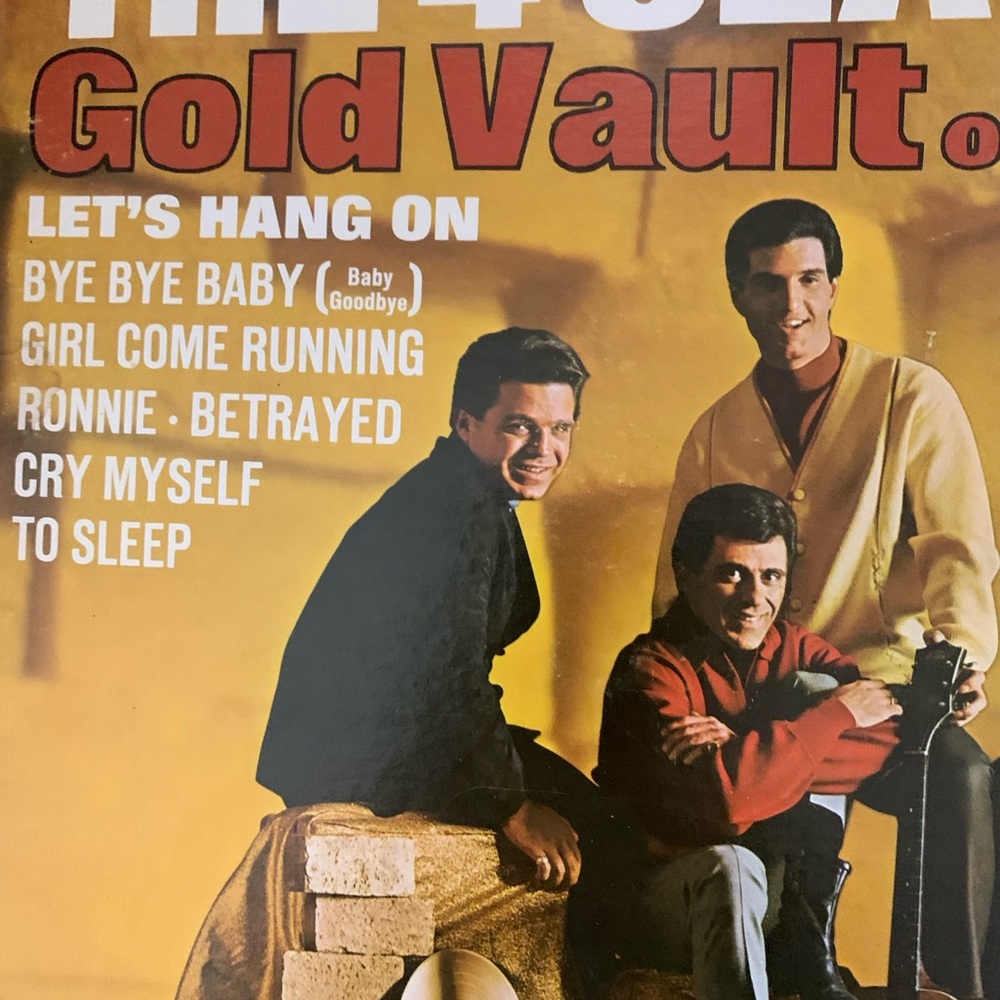 Vinyl Gold Vault of Hits By The 4 Seasons Featuring the “Sound of Frankie Valli”